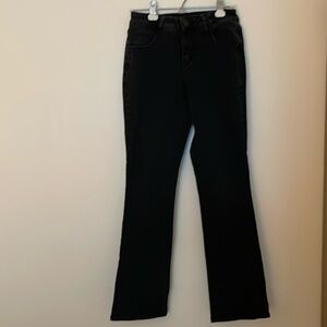 Jag Mid Rise Boot Cut Jeans.